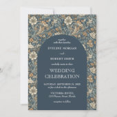 トレンディーライトパステル消色カラーフローラ新しい 招待状 (正面)