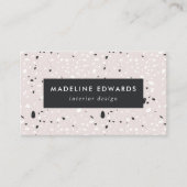 トレンディーライト赤面&チャコールグレーテラッツォ 名刺 (正面)