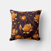 トレンディーラグジュアリー金ゴールドボホバラコレクション クッション (裏面)