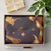 トレンディーラグジュアリー金ゴールドボホバラコレクション 薄葉紙 (ギフト)