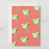 トレンディーラストマルガリータアサセニョリータバチェロレッテ 招待状 (裏面)