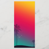 トレンディーラスベガスウェディングレセプションディナーメニュー メニュー (裏面)