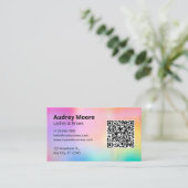 トレンディーラッシュミニマルデザイン 名刺 (スタンド正面)