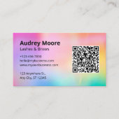 トレンディーラッシュミニマルデザイン 名刺 (正面)