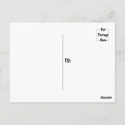 トレンディーラマクリスマスセーターパーティの招待状 ポストカード (裏面)