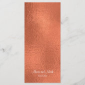 トレンディーリッチおよびカラフルメニューカード メニュー (裏面)