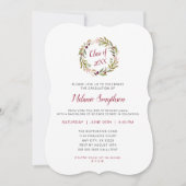 トレンディーリース卒業記念パーティー 招待状 (正面)