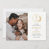 トレンディーリース編集可能カラー日付カードの保存 サンキューカード (正面)