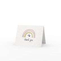 トレンディーレインボーサンキューカード