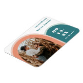 トレンディーレインボーボホデイトを保存 マグネット (左側)