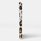 トレンディーレオパード印刷スリムフォンケース iPhoneケース (左側面)