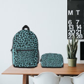 トレンディーレオパード印刷名前をカスタムする化粧品化粧品 ドップキット