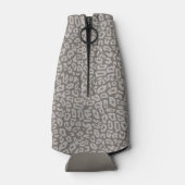 トレンディーレオパード柄アクアモノグラム ボトルクーラー (裏面)