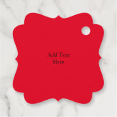 トレンディーレッドイエロー鳩カスタム火災確認Fa フェイバータグ (裏面)