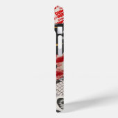 トレンディーレッド Case-Mate iPhoneケース (裏面 / 左)