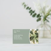 トレンディーレディースパーソナル連絡カード 名刺 (スタンド正面)