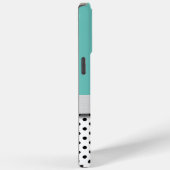 トレンディーレディースモノグラム水玉模様パターン Case-Mate iPhoneケース (裏面 / 右)