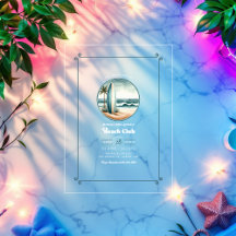 トレンディーレトロビーチクラブバースデーパーティー