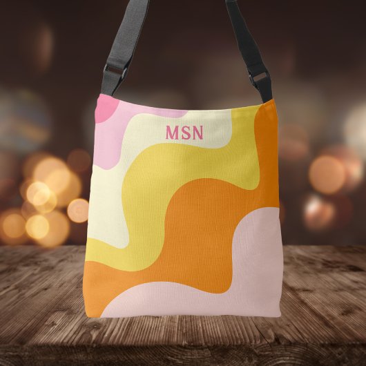 トレンディーレトロファッション クロスボディバッグ