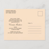 トレンディーレトロヴィンテージボホグラッド写真発表 ポストカード (裏面)