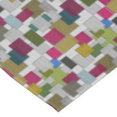 トレンディーレトロ幾何学模様の長方形 テーブルクロス (アングル)