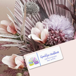 トレンディーレトロ春玩具差出人住所 ラベル