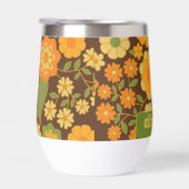 トレンディーレトロ花の模様(銘柄付き) (右面)