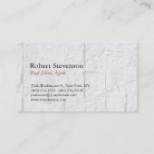 トレンディーレンガ実在壁不動産業者名刺 名刺 (裏面)