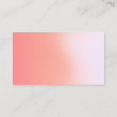 トレンディーロイヤリティカード 名刺 (裏面)