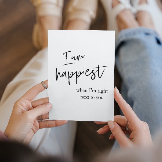 トレンディーロマンチックブラック引用文ギフト