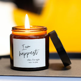 トレンディーロマンチックブラック引用文ギフト スクエアシール