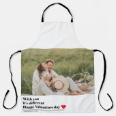 トレンディーロマンチック引用文 |バレンタインデー最高のスギフト エプロン (正面)