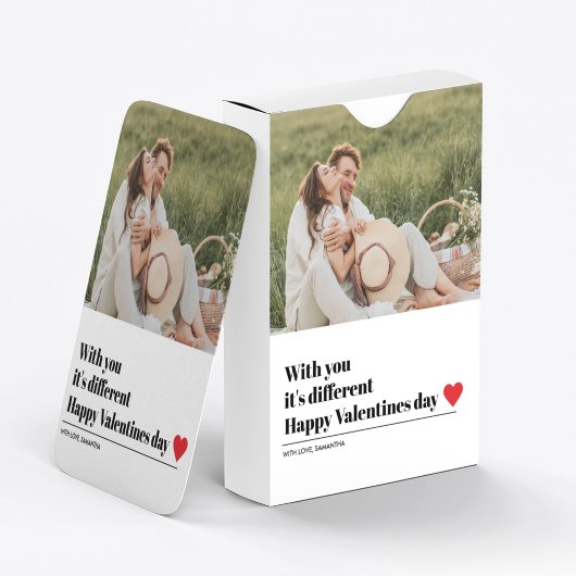 トレンディーロマンチック引用文 |バレンタインデー最高のスギフト トランプ