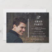 トレンディーロースクール卒業写真発表 招待状 (裏面)