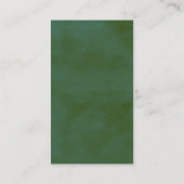 トレンディーローレルリースグリーナリーベビーシャワーオムツ エンクロージャーカード (裏面)