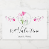 トレンディーヴァレンティきらめくンワイン スパークリングワインラベル (シングルラベル)