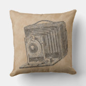 トレンディーヴィンテージアートヴィンテージ クッション (裏面)