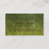 トレンディーヴィンテージグランジデザイナの名刺 名刺 (裏面)