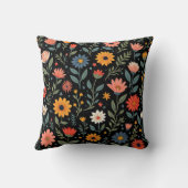 トレンディーヴィンテージビューティフルフローラ収集 クッション (裏面)