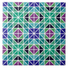 トレンディーヴィンテージ三角モザイクセラミックタイル タイル