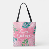 トレンディーヴィンテージ夏。レタリング楽しむサム トートバッグ (裏面)