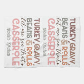 トレンディー与え感謝していジョーのシェフ キッチンタオル (横)