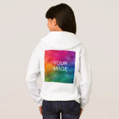 トレンディー両面デザインホワイトテンプレート女子 (裏面フル)