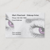 トレンディー両面化粧アーティスト名刺 名刺 (裏面)