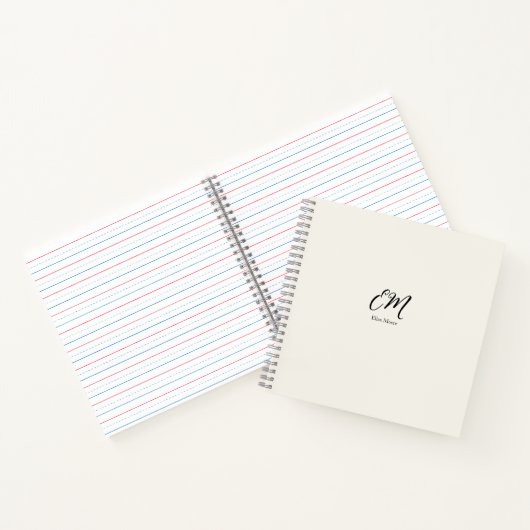 トレンディー中立ノートブック ノートブック (内部)