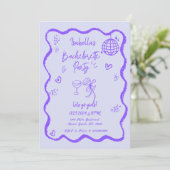 トレンディー予測できなの手描きバチェロレッテ 招待状 (スタンド正面)