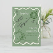 トレンディー予測できなの手描きバチェロレッテ 招待状 (スタンド正面)