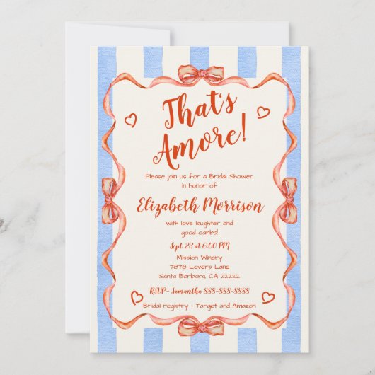 トレンディー予測できな手描きお洒落ブライダル 招待状 (正面)