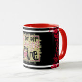 トレンディー事情愛バレンタインデー マグカップ (正面右)