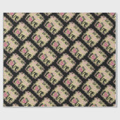 トレンディー事情愛バレンタインデー ラッピングペーパー (フラット)